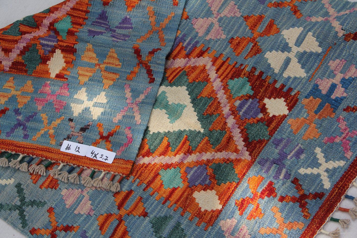 Hand-made Afghan rug