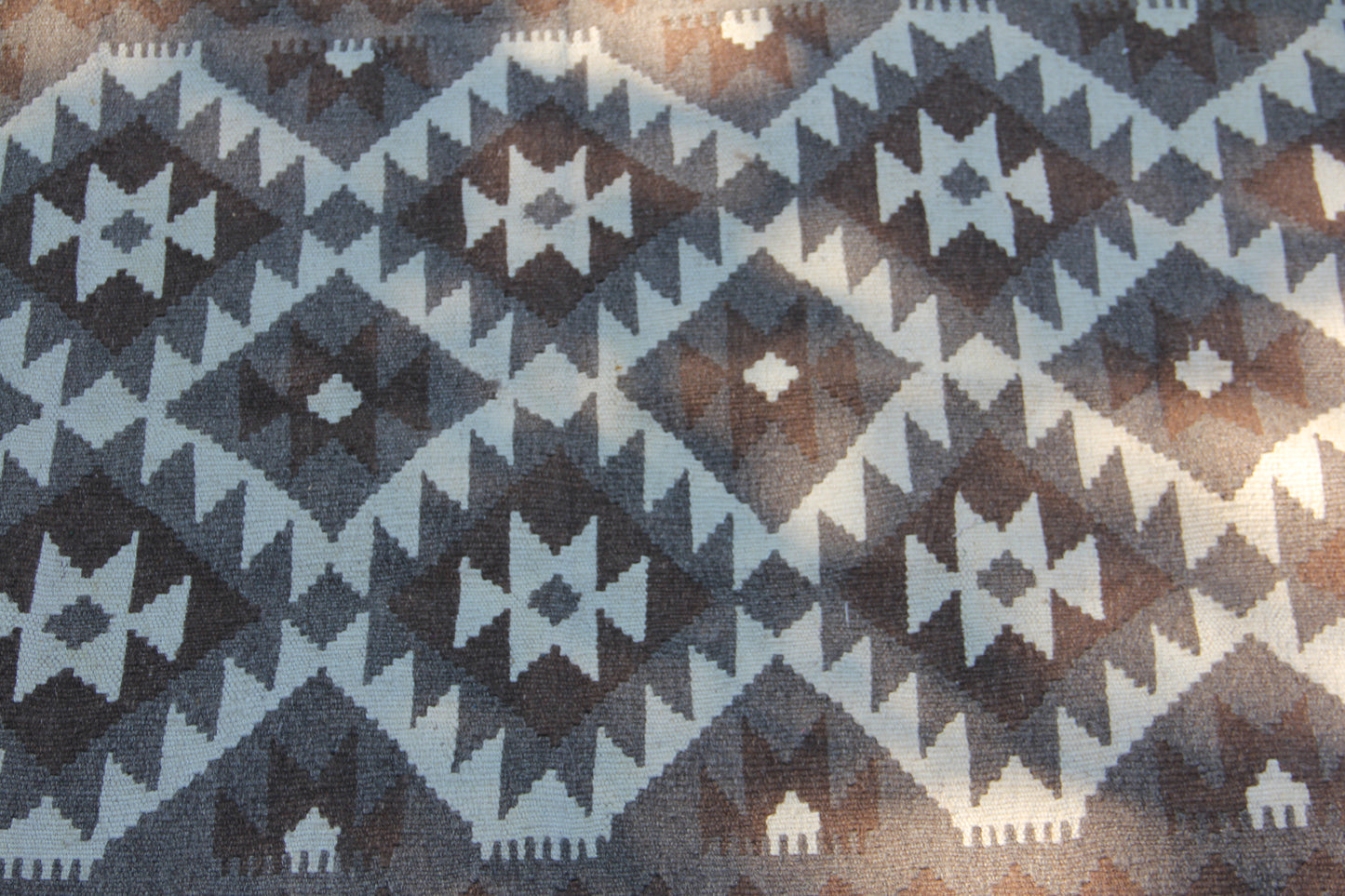 Hand-made Afghan rug