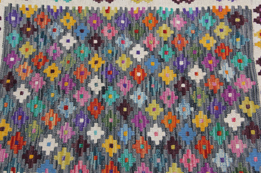 Hand-made Afghan rug