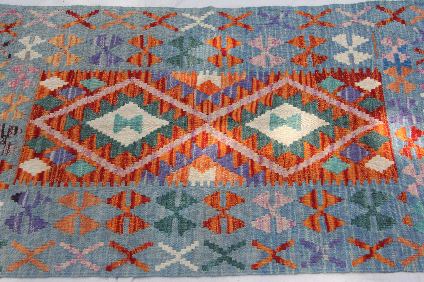 Hand-made Afghan rug