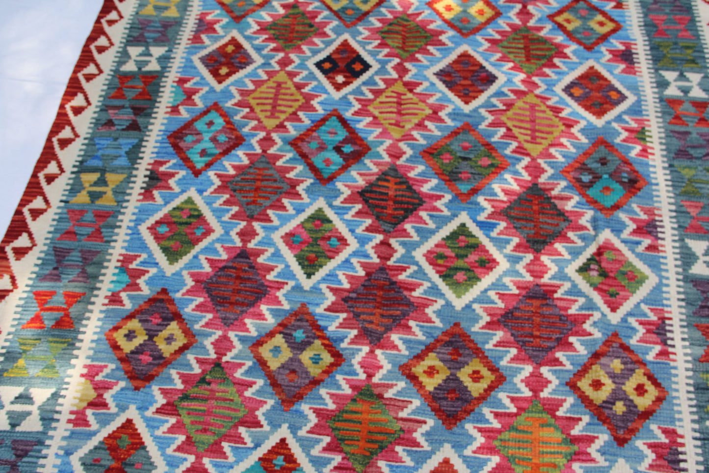 Handmade Afghan rug