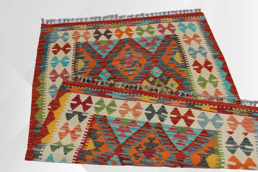 Handmade Afghan rug
