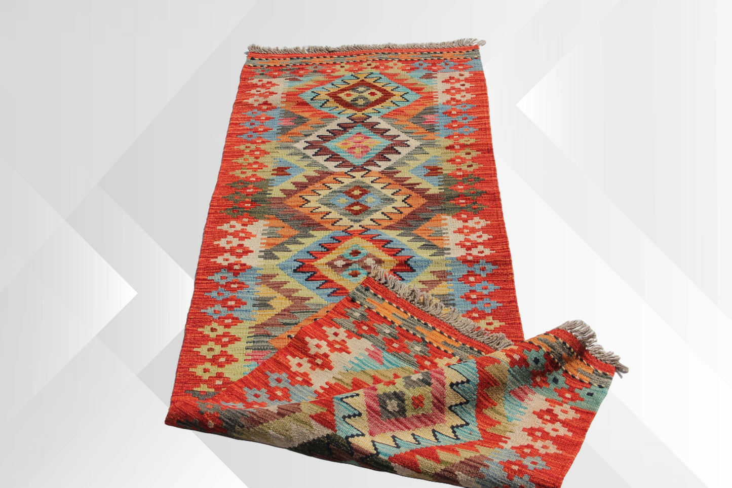 Handmade Afghan rug