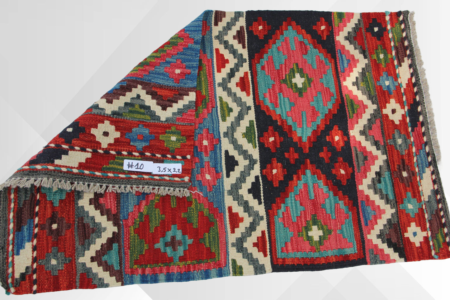 Hand-made Afghan rug